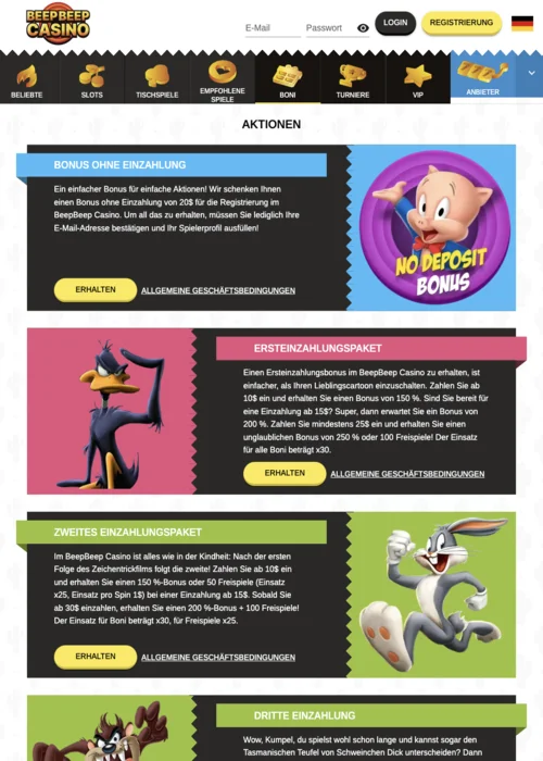 Oferty Beep Beep Casino